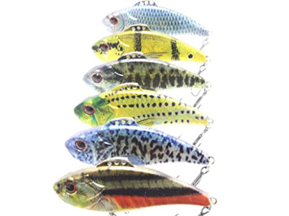 Minnow Crankbait for Bass Fishing Bass Lure Jerkbait Fishing Lures and Tackle Box - color: HL773KB