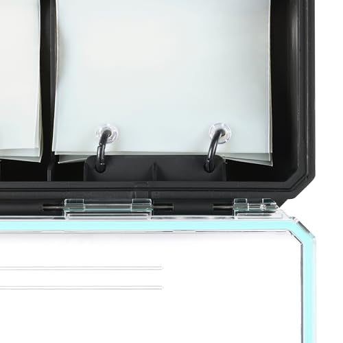 Evolution Fishing BallistiX Blade Runner Tackle Tray - Waterproof, Spinnerbait & Buzzbait Storage, 30 Rust-Resistant Baggies, 6 Sections, Fits 3700 Tackle Box, QuikLatch