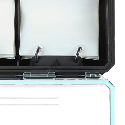 Evolution Fishing BallistiX Blade Runner Tackle Tray - Waterproof, Spinnerbait & Buzzbait Storage, 30 Rust-Resistant Baggies, 6 Sections, Fits 3700 Tackle Box, QuikLatch