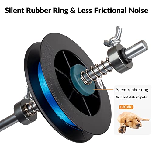 THKFISH Fishing Line Spooler Fishing Line Winder Spooler Fishing Accessories Adjustable Stable Portable Fishing Line Spooler/Fishing Line Remover - color: C- Line Remover