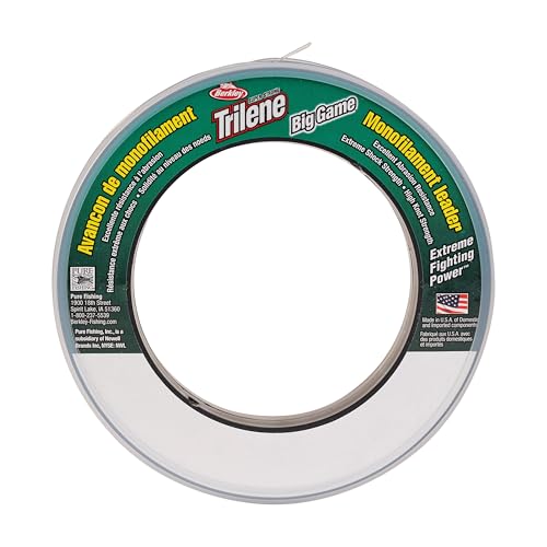 Berkley Trilene Big Game Monofilament Fishing Line - color: Clear Mono Leader, size: 55yd, style: 30lb Test