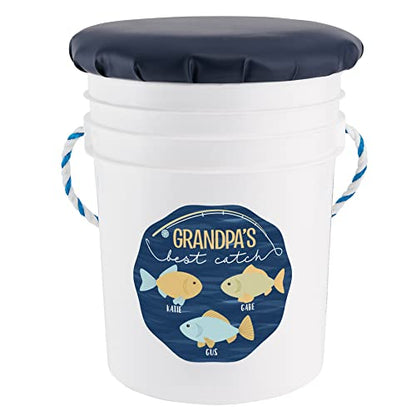 Let's Make Memories Seated Fishing Pail - for Him - size: Adult, style: Best Catch