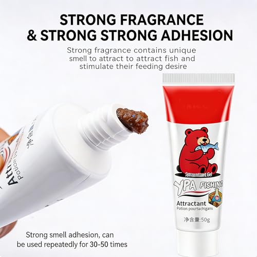 Gel Offering Strong Scent Release for Consistent Attraction in All Types of Fishing Activity Scent Enhancer Scented Gel