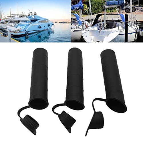 Rod Holder Gasket Cap Cover Stick Kit Parts Inner Tube Pad Replacement Part for Boat Kayak Canoe Marine Flush Mount Boat Yacht Fishing Rod Holder Rack Inner Tube Liner Sleeve & Cap Cover - color: 30 degrees