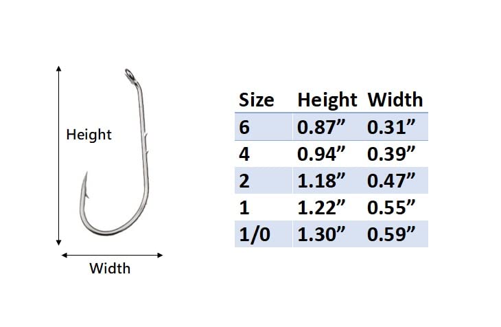 Angler's Grotto Snelled Offset Baitholder Hook | 10 Count Per Pack | Freshwater Saltwater Fishing Hooks | High Carbon Steel Extra Strength | Size #6#4#2#1#1/0 - size: Size 4, 10 Count