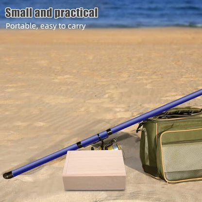 BESPORTBLE Wooden Worm Bait Box with Sliding Lid Portable Live Bait Storage Container for Fishing Breathable Worm Keeper for Anglers