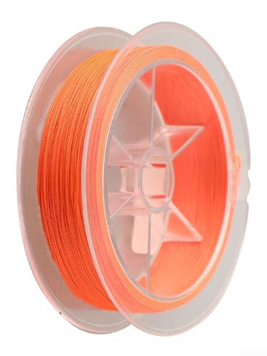 FABULETTA Dacron Fishing Line Backing Polyester Fly Line Low-Stretch Dual-Color 50m for Trout Salmon 20lb 30lb Strength - size: D