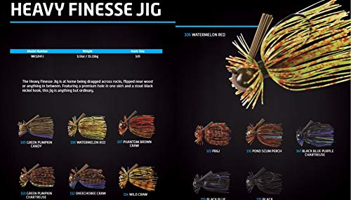 War Eagle Heavy Finesse Jig Bass Fishing Lure - color: Black Blue, size: 1/2 oz