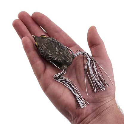 Berkley Swamp Lord Hollow Body Frog Fishing Bait - color: Burnt Bone, size: Standard