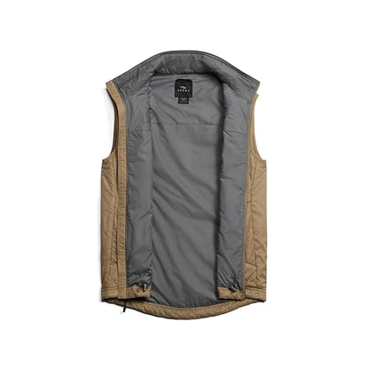 SITKA Kelvin Aerolite Vest - Lightweight Insulated Hunting Vest for Men - color: Buckskin, size: Medium