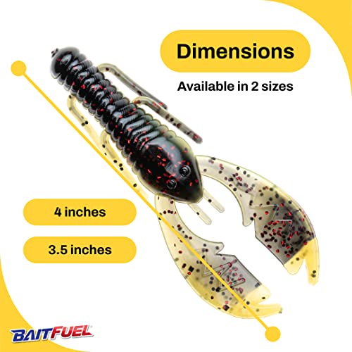 American Baitworks Paca Slim 4-Inch - color: Coosa Flare, size: Small