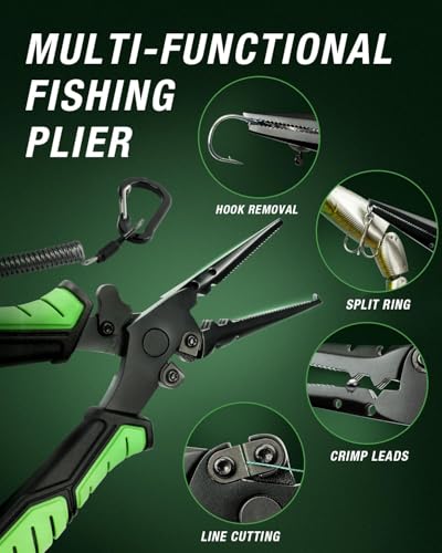 Ghosthorn Fishing Rod and Reel Combo Graphite Telescoping Fishing Pole Portable Travel Kit with Carrier Bag for Freshwater Saltwater - size: 6 ft, style: Full Kit With Fishing Tools