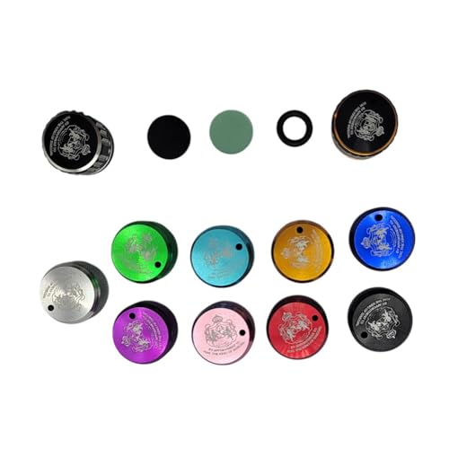 Fishing Reel Brake Knob for Abu for Garcia Mechanical Spool Control Knob with Internal Sound Baitcast Reel Fit for 3 3.5 4 P5 Series - color: Gold