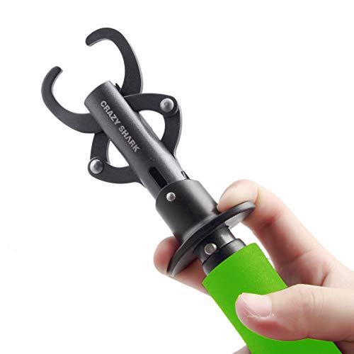 Aluminum Fish Hook Remover Removal Fishing Tools Tackle Squeeze-Out 6.7in Green - color: Green