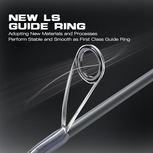 Soloking Tusking Air Ultra-Light BFS Stream Fishing Rod 2PCS Spinning&Casting Spiral Cross Carbon Technology, High Sensitivity, Ergonomic Reel Seat Design for Stream/Trout/Bass Fishing - size: Spin/6'/L/Fast