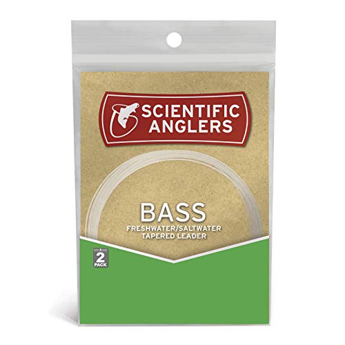 Scientific Anglers Premium Freshwater Bass Leaders (2 Pack) - size: 20 lb - 9 ft - 2 Pack