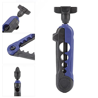 Portable Adjustable Fishing Line Spooler – Compact Reel Spooling Tool for 2.0/1.35/1.0/0.7mm Rods, Durable & Lightweight Design