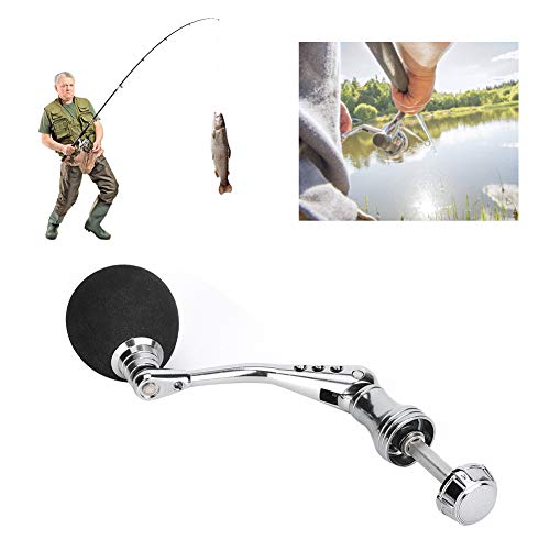 Fydun CNC Metal Fishing, Grip Rocker Arm Fish Accessory Shimano Spinning Reel Reel Kits Handle Handle Replacement Replacement Parts - size: EVA grip pill medium