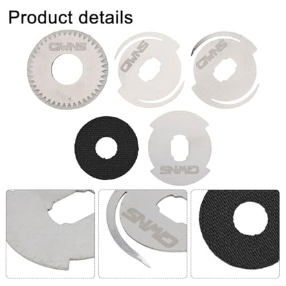 Fishing Reel Drag Clicker Kit Washer For Metanium Right Hand, Carbon Fiber And Stainless Steel Repair Parts With Gear Sprocket And Pressure Plate