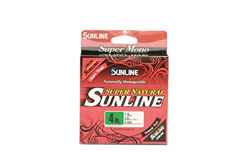 Sunline Super Natural Monofilament Fishing Line - color: Jungle Green, size: 12-Pounds/330-Yards