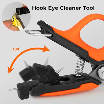 Fishing Line Cutter,Mini Fishing Scissors for Braided Line - style: Fishing Line Cutter