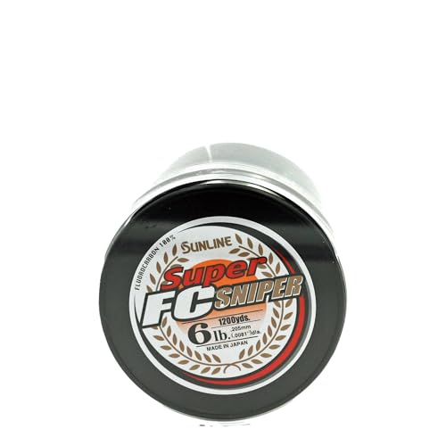 SunlineFluorocarbon Fishing Line - size: 6 Pound/ 1200 Yards
