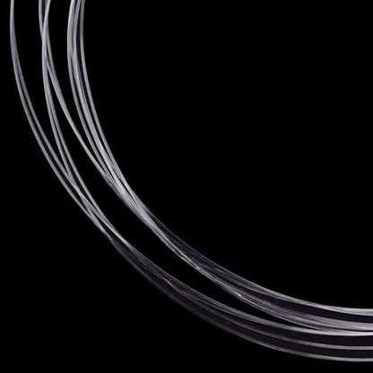 500m/547yd Transparent Fluorocarbon Fishing Line: Invisible and Strong for Saltwater and Freshwater Fishing.