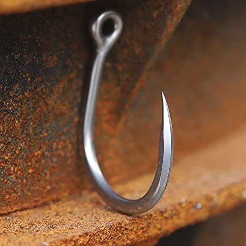 BKK PUKA Livebait HD Hook | 5X | Saltwater Ultra-Antirust Coating | Hand Ground Point | Forged Shank - size: 5/0#