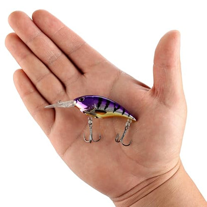 Berkley Money Badger Fishing Hard Bait - color: Viking Perch, size: 2.1 in - 5 (1/4 oz)