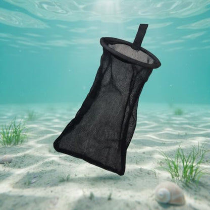 SturdyShape Clam Bag Mesh Waistline with Carabiner - Rigid Ring Basket Equipment Top Catch & Shell Collection Fishing Net for Razor Clamming/Diving v2 (2)