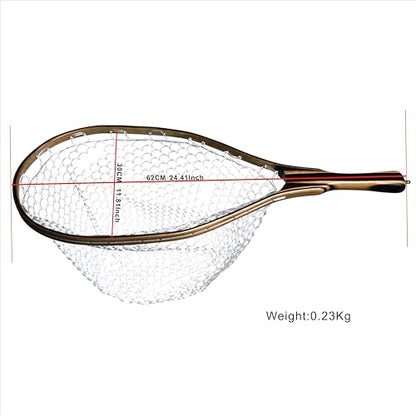 AIRROAD Fly Fishing Landing Net.Gifts for Father - style: St-3