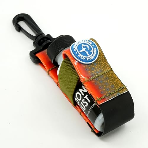Loon Outdoors Dust Powder Dry Fly Floatant with Kingfisher Dry Shake Holder - color: Brook Trout