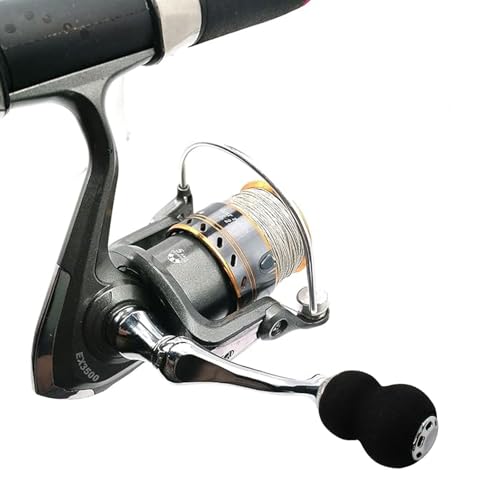 Jiozermi Fishing Spinning Reel Handle, Full Metal | Replacement Parts, Suitable for 1000-4000 Series