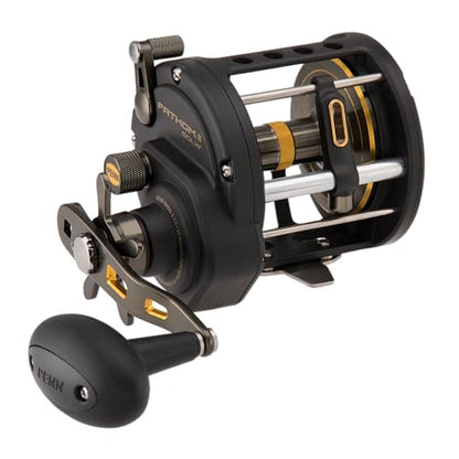 Fathom II Level Wind-Multirolle – Salzwasser-Angelrolle für Boots-, Küsten- und Kajakangeln - size: 50