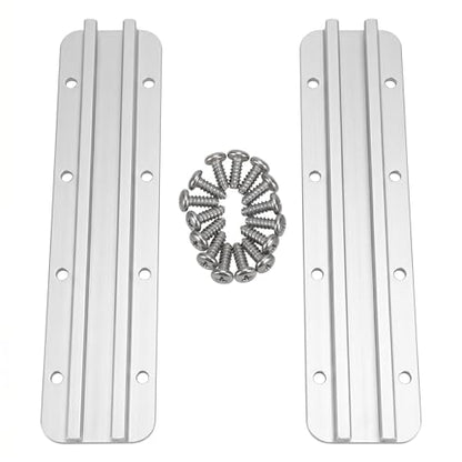 8-Inch Aluminum Kayak Gear Track with Mounting Hardware, 2 Pack