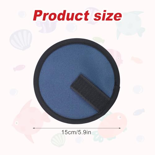 4pcs Fishing Lure Wraps, Lure Wrap Covers Nylon Lure Wrap 5.9 Inch Lure Hook Covers Fishing Rod Glove for Fishermen Safe Fishing - color: Sky Blue