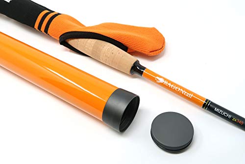 DRAGONtail MIZUCHI zx340 Zoom Small Stream 3 Length Tenkara Rod - style: Rod (No Kit)