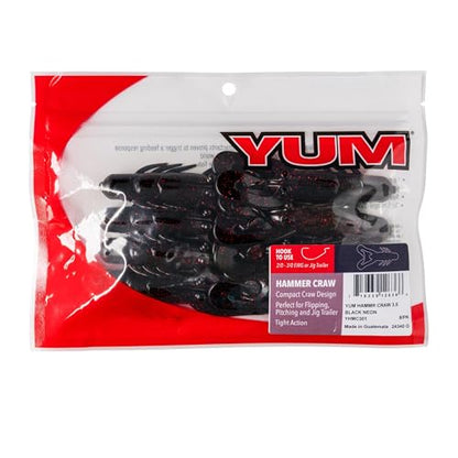 Hammer Craw - color: Black Neon