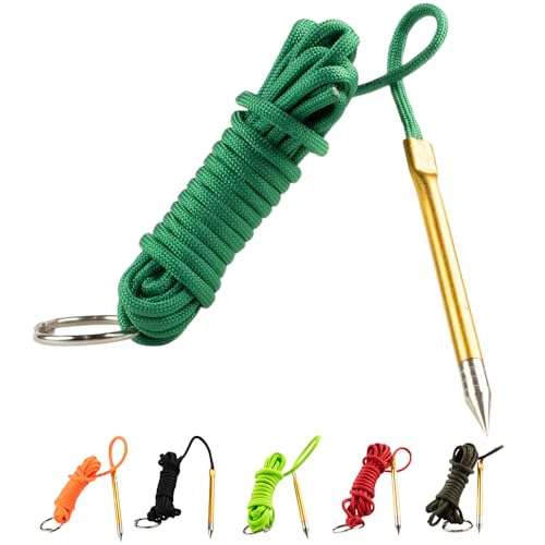 Fish Stringers – 10- & 20-Foot Lengths – 30+ Colors to Choose from! - color: Kelly Green, size: 10 feet
