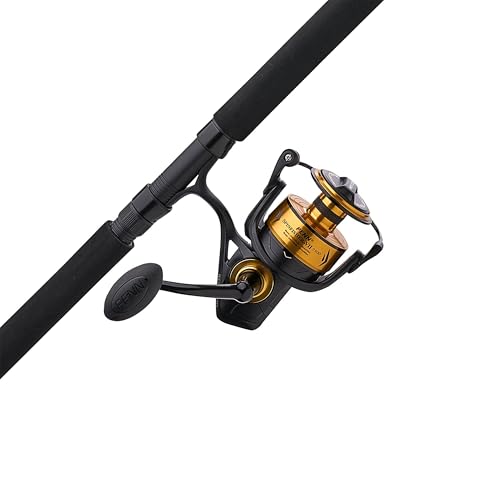 Penn Spinfisher VII Spinning Reel and Fishing Rod Combo - size: 7500 Size Reel - 7' - Heavy - 1pc, style: Ssvii - New Model