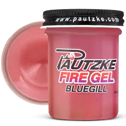 Pautzke Fire Gel Bait Scent Fishing Attractant, Long-Lasting Fish Scent Gel, Freshwater Saltwater Compatible, Strong Scent Trail, Easy Apply Lure Enhancer - color: Bluegill