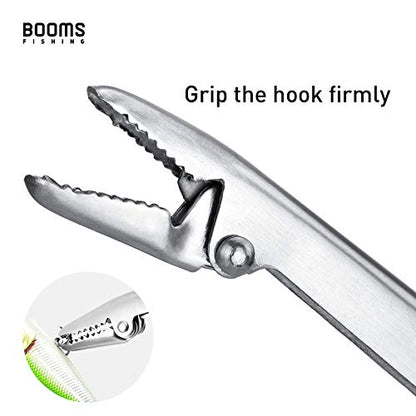 Booms Fishing R1 Stainless Steel Fish Hook Remover Extractor, 11-1/2 inches - color: Stainless Steel