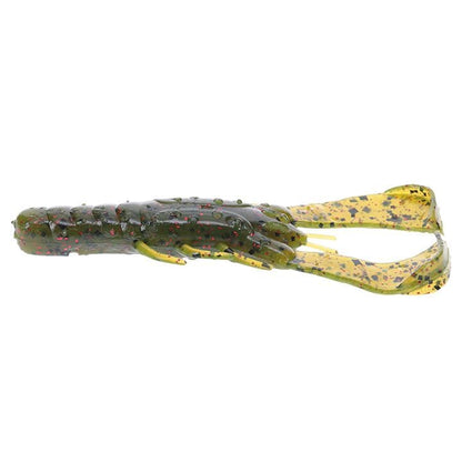 Strike King Rage Scounbug Soft Bait Fishing Lure, 3.5", 2 Rage Flange Pincers - color: Watermelon Seed with Red Flake