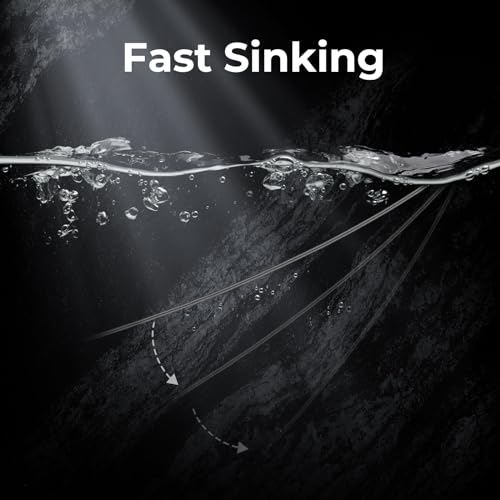 KastKing TriPolymer Crappie Advanced Monofilament Fishing Line, Higher Strength, Super Smooth, Low Light Refraction, Tri-Extrusion Advanced Mono Fishing line, Highly Abrasion Resistant - color: ICE CLEAR, size: 6LB-0.0071in-300Yds