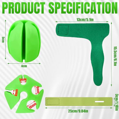 12 Pcs Fishing Rod Accessory Kit Including Elastic Rod Straps Silicone Rods Holders Rods Tip Covers Protective Organizing Tools for Fishing Gear