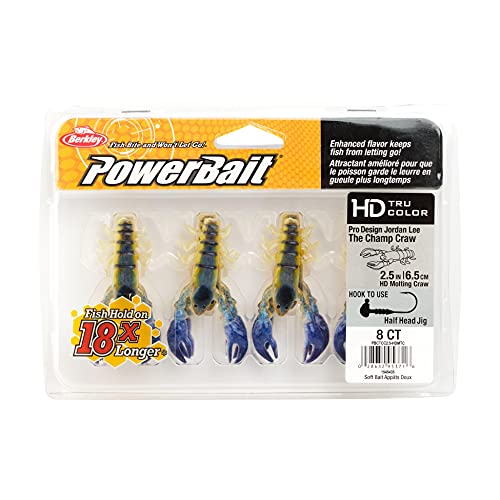 Berkley The Champ Craw - color: HD Molting Craw, size: 2 1/2"