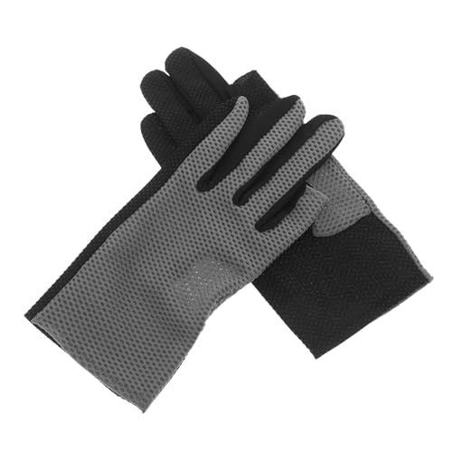 Kisangel Fingerless Fishing Gloves Breathable Mesh Anti-Slip Sun Protection Gloves for Outdoor Sports Cycling Mountain Biking and Surf Casting – for Men and Women
