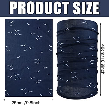 SATINIOR Summer Camo Neck Gaiter UV Protection Cooling Face Mask Sun Hood Bandanas for Men Women Sunscreen Breathable Bandana - style: Horror Style