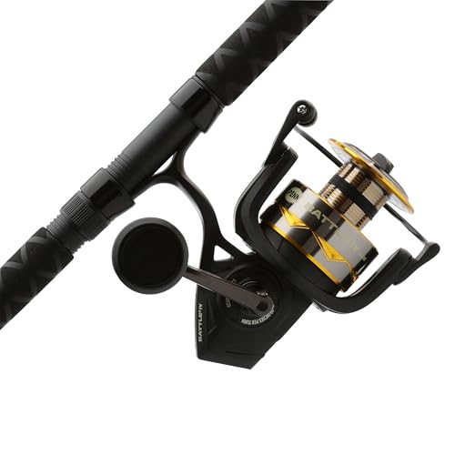Penn Battle IV Spinning Reel and Fishing Rod Combo - size: 8000 Size Reel - 10' - Heavy - 2pc, style: Battle IV