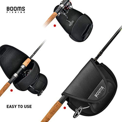 Booms Fishing Spinning Reel Cover: RC2 Fishing Reel Protective Case - Fit for 2000~3000 Reels, 2-Pack Medium Size - style: M (2000~3000 Reels) - 2pack